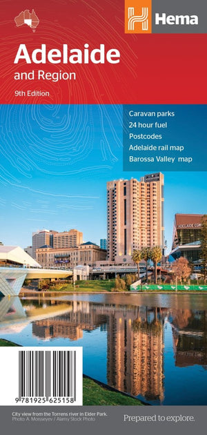 Adelaide and Region Map | Hema Maps - Maps | A247 Gear