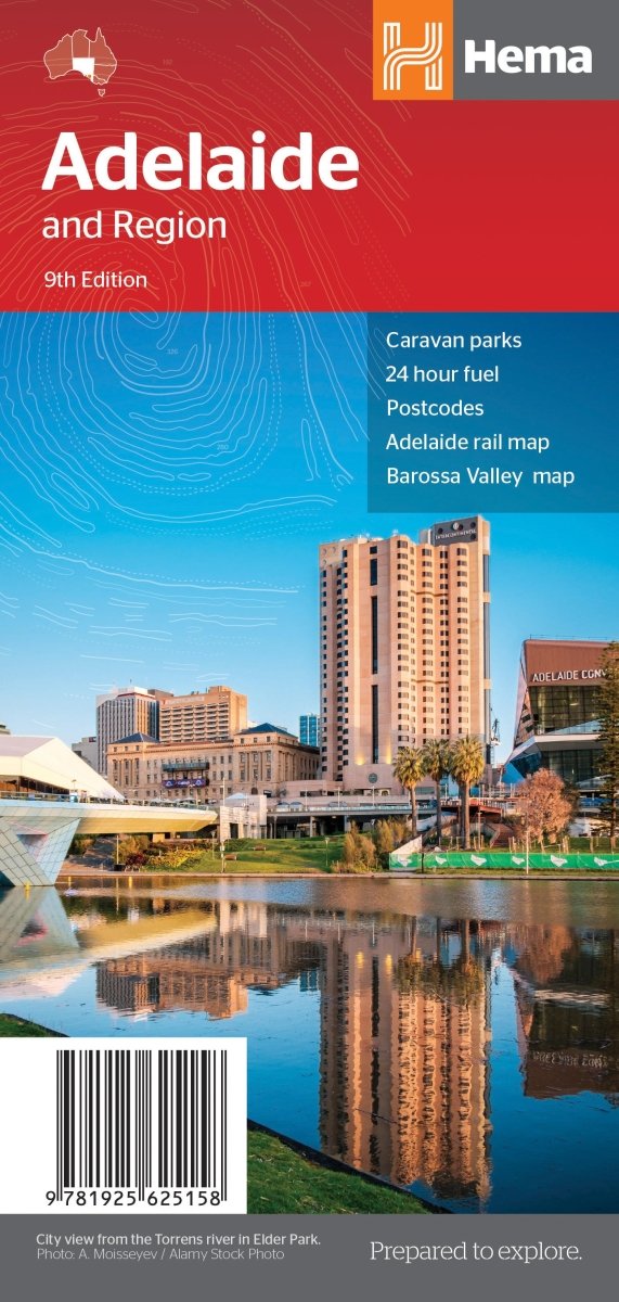 Adelaide and Region Map | Hema Maps - Maps | A247 Gear
