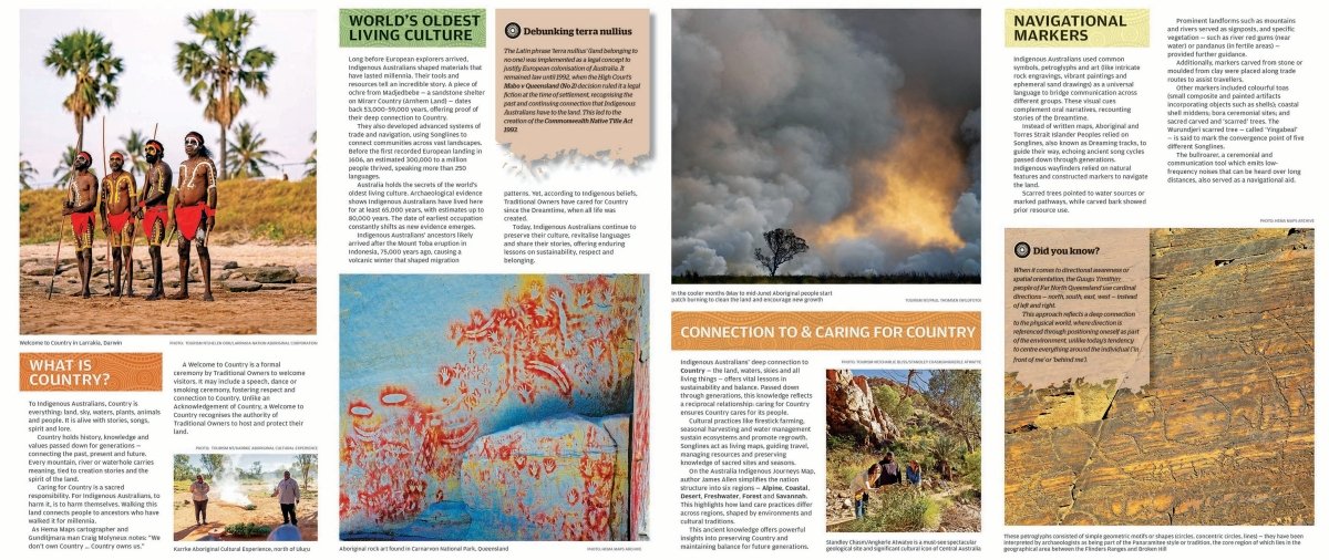 Australia Indigenous Journey's Map | Hema Maps - Maps | A247 Gear