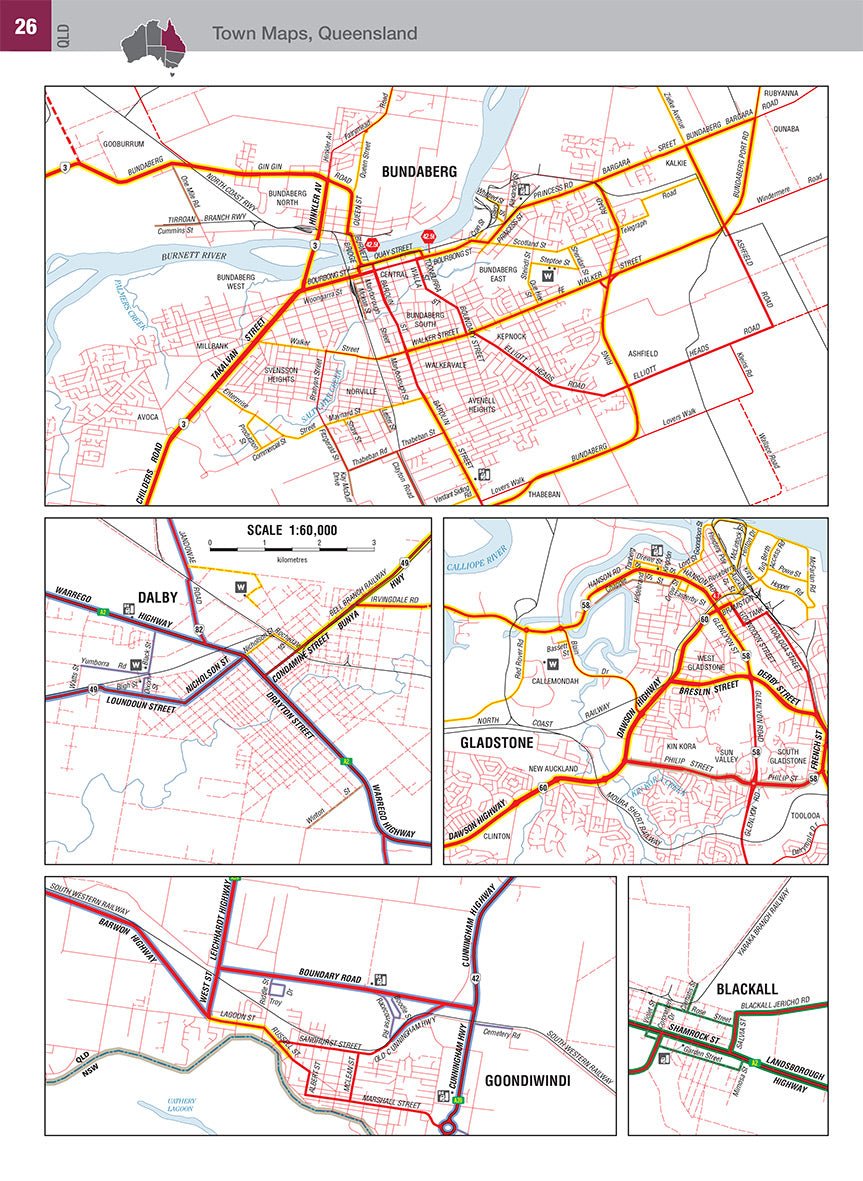Australia Truckies Atlas - OE | Hema Maps - Books | A247 Gear