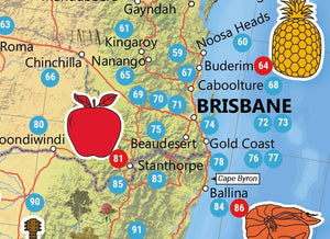 Big things of Australia Map | Hema Maps - Maps | A247 Gear