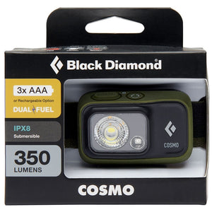Black Diamond Cosmo 350 Headlamp - Dark Olive | Black Diamond | A247 Gear