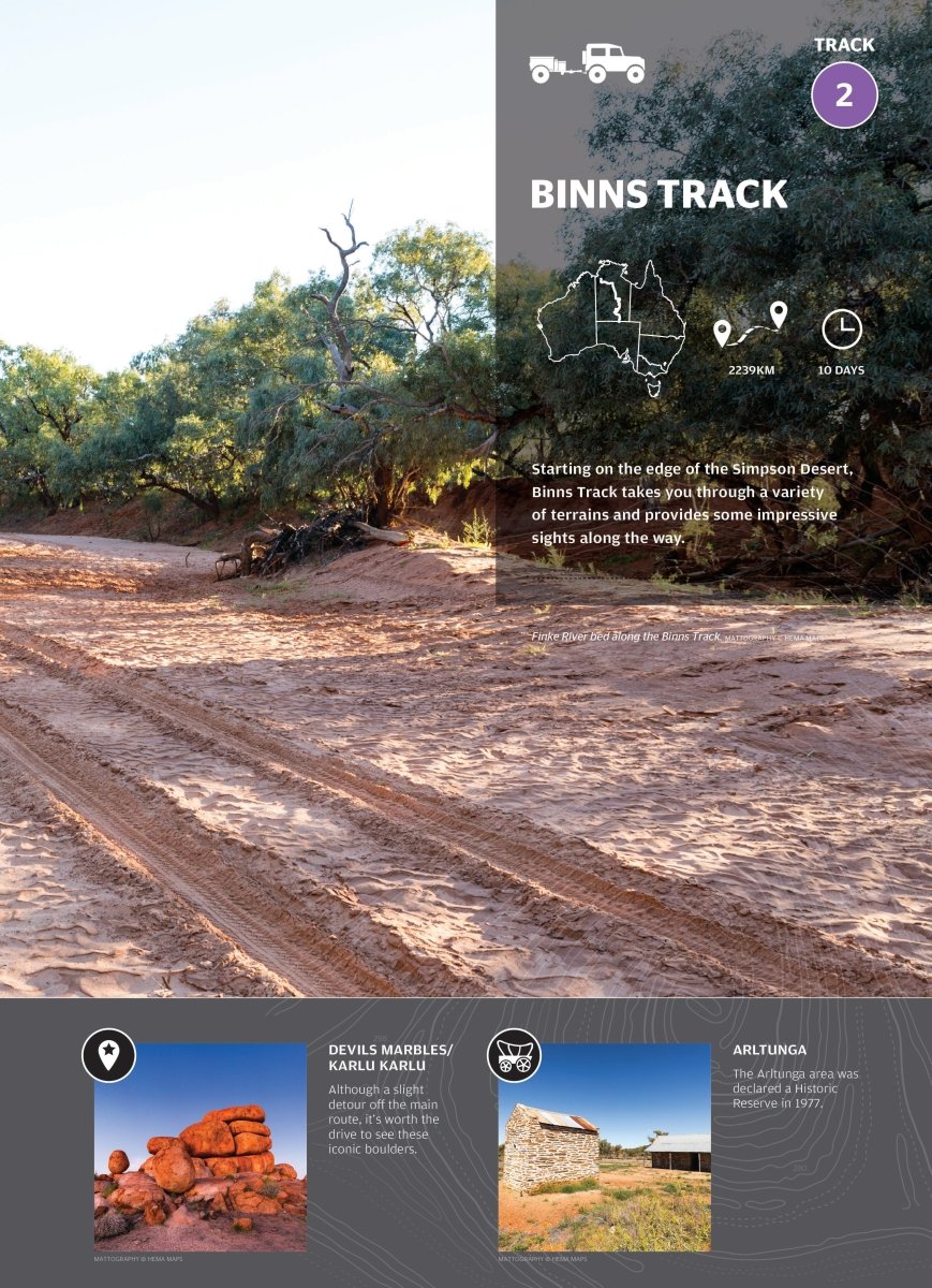 Great Desert Tracks Atlas & Guide (5th edition) | Hema Maps - Books | A247 Gear