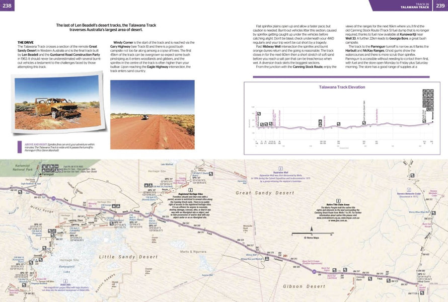 Great Desert Tracks Atlas & Guide | Hema Maps - Books | A247 Gear