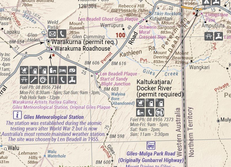 Great Desert Tracks Central Sheet | Hema Maps - Maps | A247 Gear