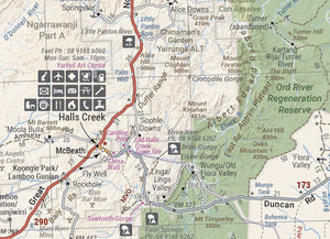 Great Desert Tracks Central Sheet | Hema Maps - Maps | A247 Gear