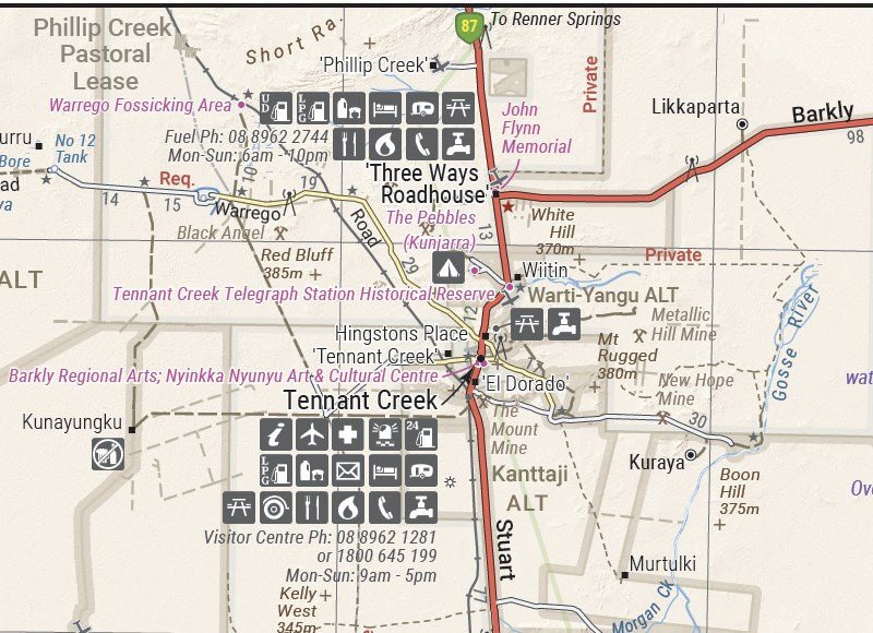 Great Desert Tracks Eastern Sheet | Hema Maps - Maps | A247 Gear
