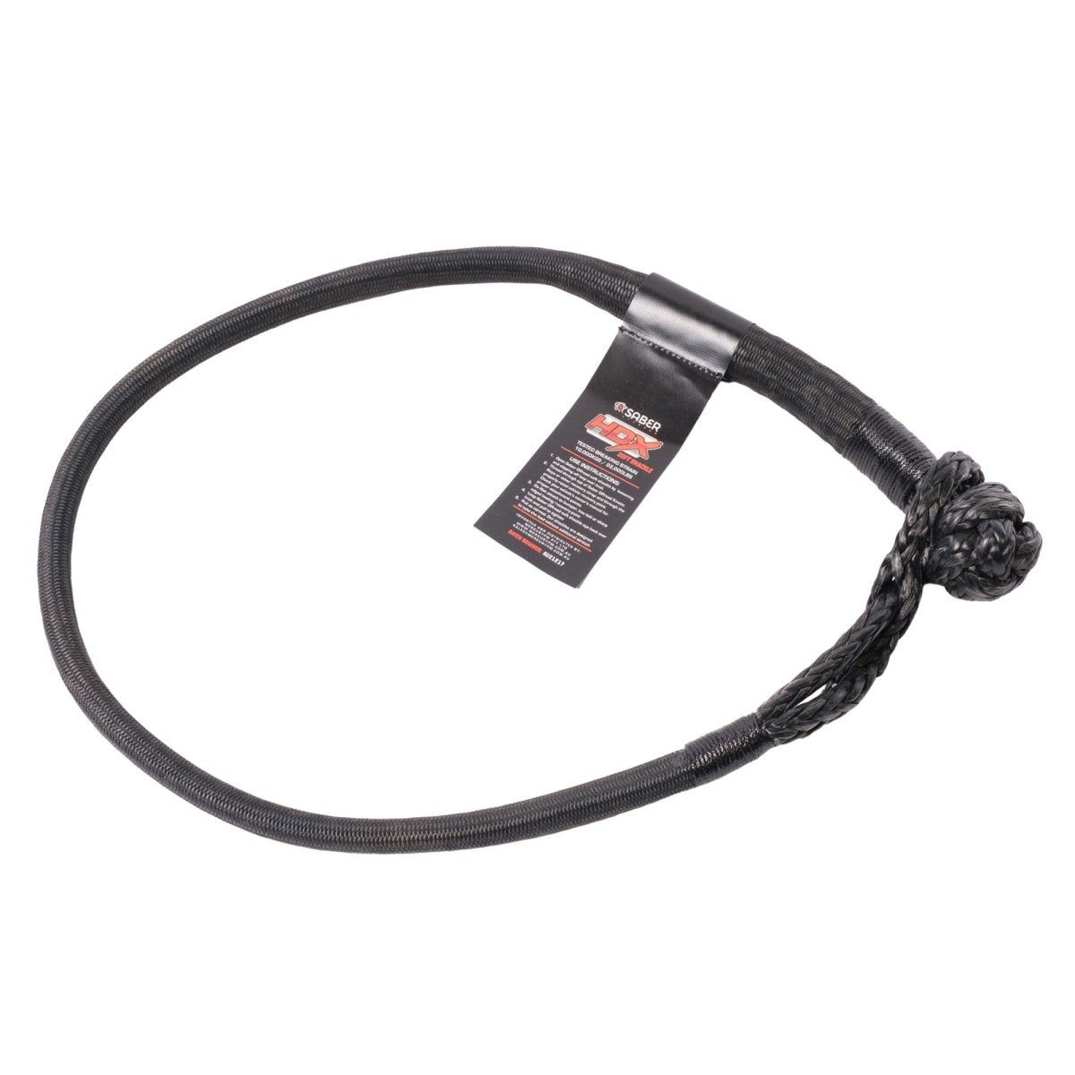 HDX Technora Bound Soft Shackle - 10,000KG - Long | Saber Offroad | A247 Gear