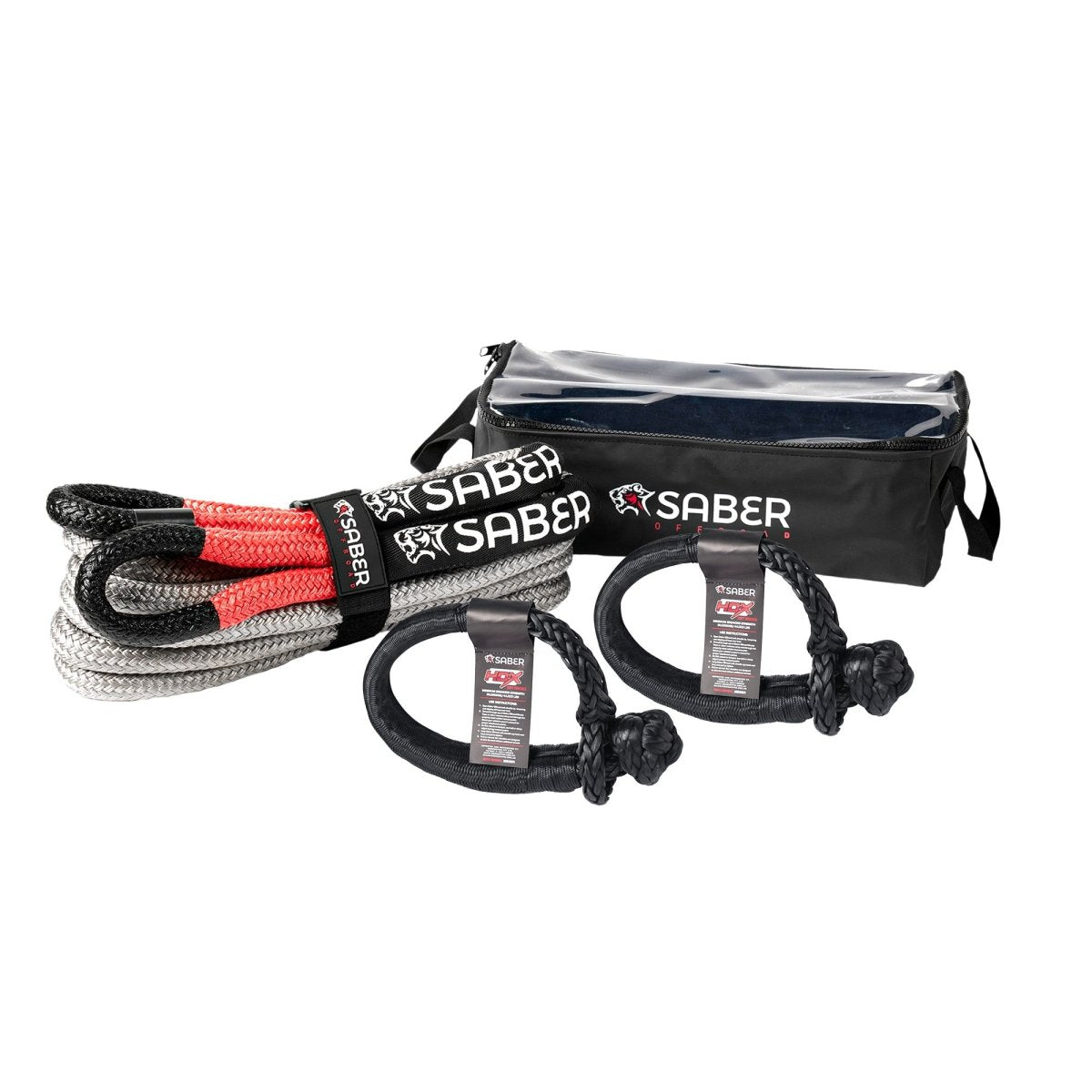 Heavy Duty Kinetic Recovery Kit - 12K | Saber Offroad | A247 Gear