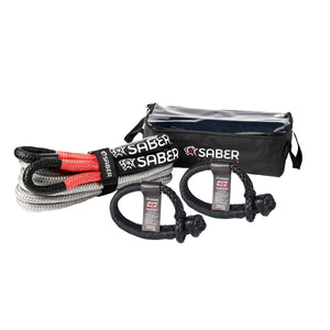 Heavy Duty Kinetic Recovery Kit - 12K | Saber Offroad | A247 Gear