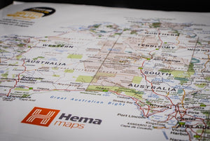 Hema Sticker Map (440mm x 370mm) | Other - Packaging, Misc. | A247 Gear