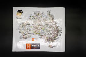 Hema Sticker Map (440mm x 370mm) | Other - Packaging, Misc. | A247 Gear