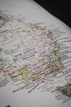 Hema Sticker Map (440mm x 370mm) | Other - Packaging, Misc. | A247 Gear