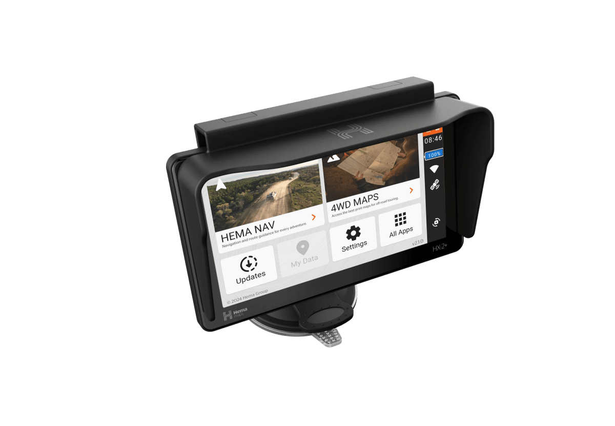 HX - 2+ Sun Visor Accessory | Hema Maps - Digital | A247 Gear