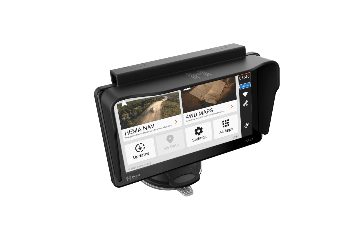 HX - 2+ Sun Visor Accessory | Hema Maps - Digital | A247 Gear