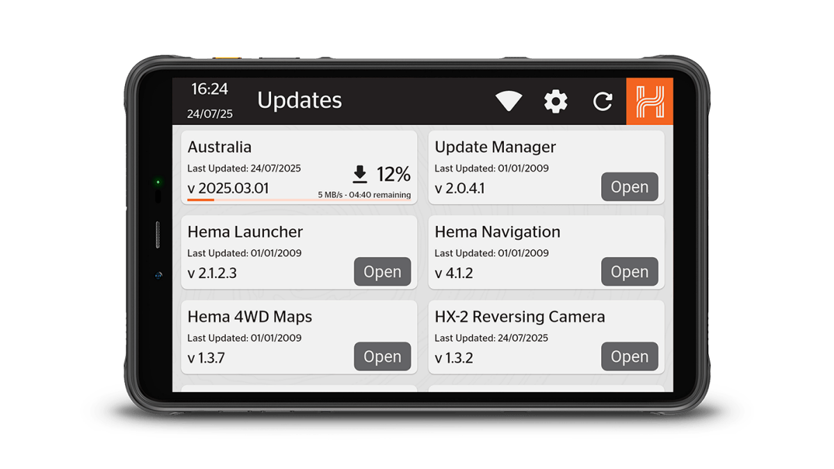 HX - Z8 Alpine 8 - Inch XL Rugged Portable Smart Navigator Including Hema Nav | Alpine | A247 Gear