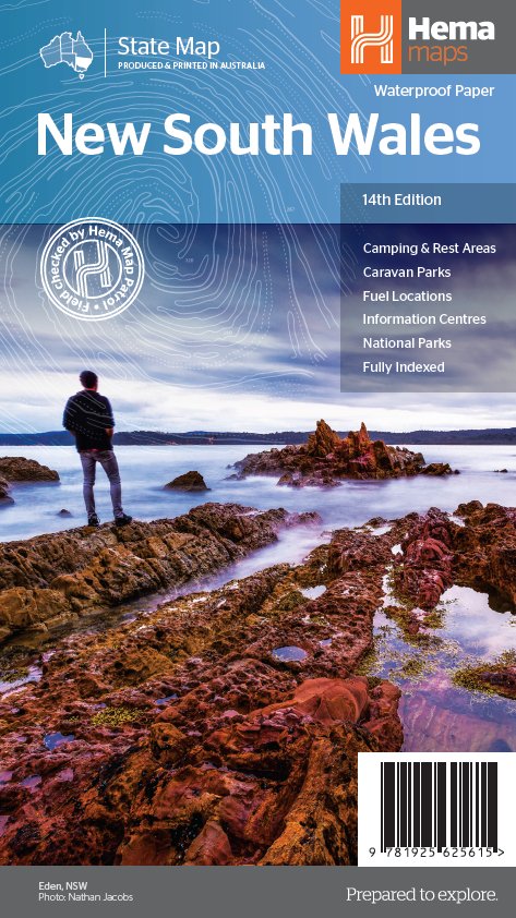 New South Wales State Map | Hema Maps - Maps | A247 Gear