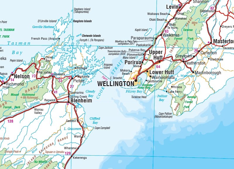 New Zealand Aotearoa Map | Hema Maps - Maps | A247 Gear