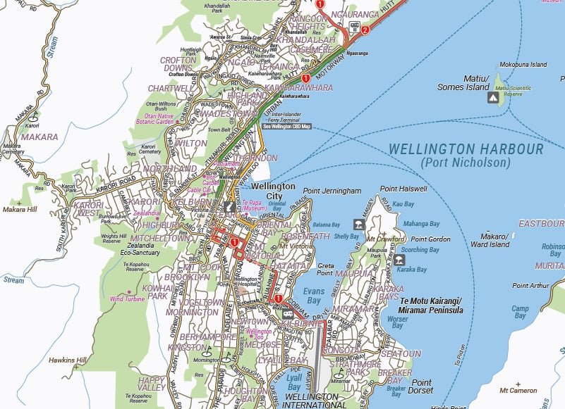 North Island New Zealand Map | Hema Maps - Maps | A247 Gear