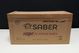 Saber HDX Winch 20,000LBS - 12V | Saber Offroad | A247 Gear