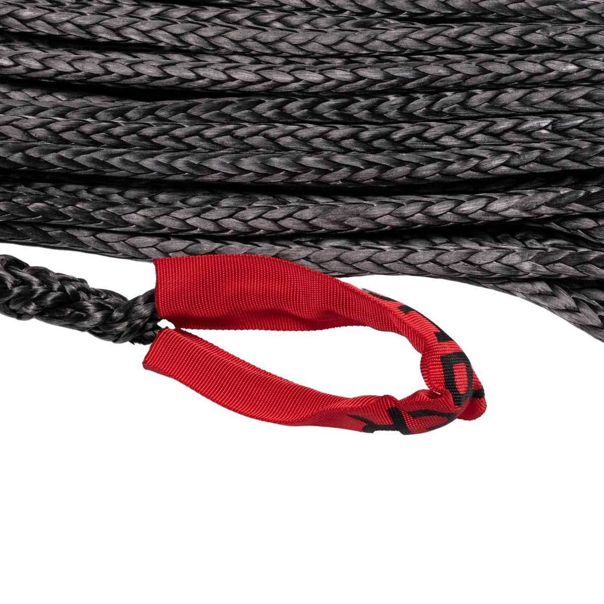 SaberPro - Black Winch Extension Ropes With Red Sheath Eyes | Saber Offroad | A247 Gear