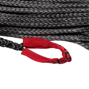 SaberPro - Black Winch Extension Ropes With Red Sheath Eyes | Saber Offroad | A247 Gear