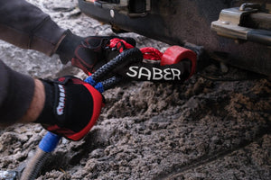 Soft Shackle with Protective Sheath - 15,000KG | Saber Offroad | A247 Gear