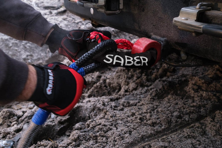 Soft Shackle with Protective Sheath - 15,000KG | Saber Offroad | A247 Gear