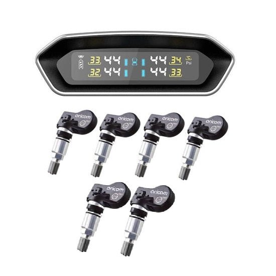 The Oricom Internal Tyre Pressure Monitor 6 sensor pack | Oricom | A247 Gear