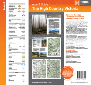 The Victorian High Country Atlas & Guide | Hema Maps - Books | A247 Gear