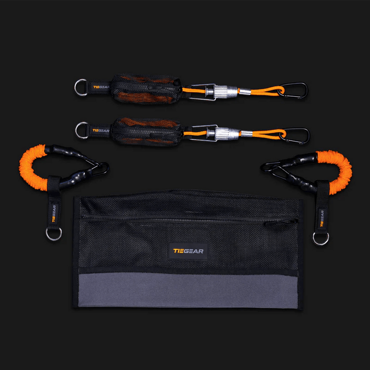 Tiegear Caravan Pack plus Bonus Hi - Vis Sand Pegs | TIEGEAR | A247 Gear