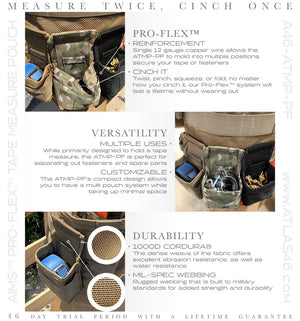 Atlas46 AIMS Pro-Flex Tape Measure Pouch | Atlas46 | A247 Gear