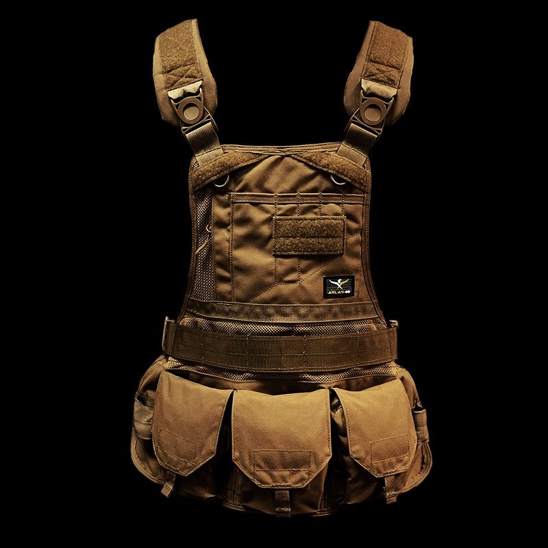 Atlas46 JourneyMESH Chest Rig with Cargo Pockets v2 | Atlas46 | A247 Gear
