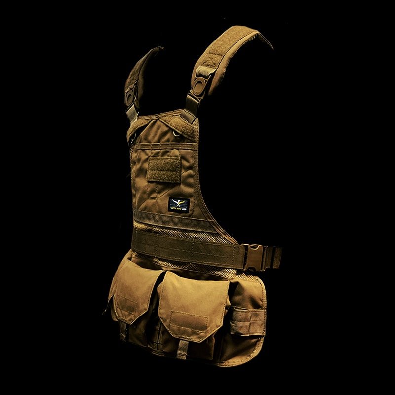 Atlas46 JourneyMESH Chest Rig with Cargo Pockets v2 | Atlas46 | A247 Gear