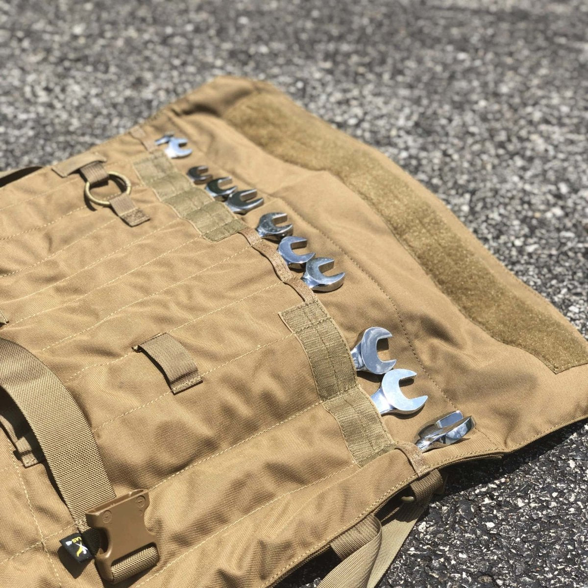 Atlas46 Yorktown Beast Quick Detach Tool Roll | Atlas46 | A247 Gear