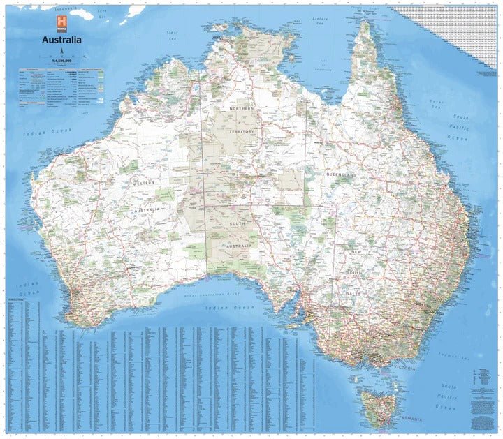 Australia Large Map | Hema Maps | A247 Gear