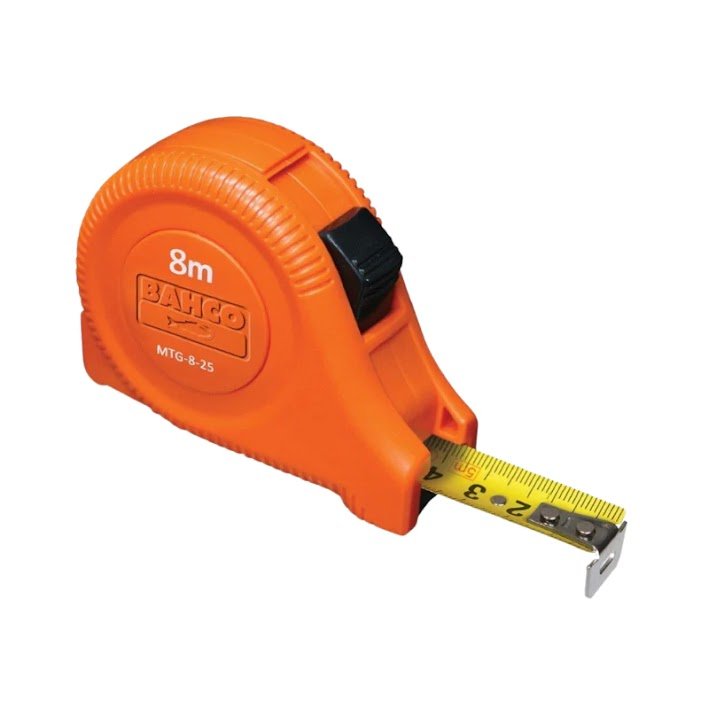 Bahco 8m Tape Measure MTG-8-25-A | Bahco | A247 Gear