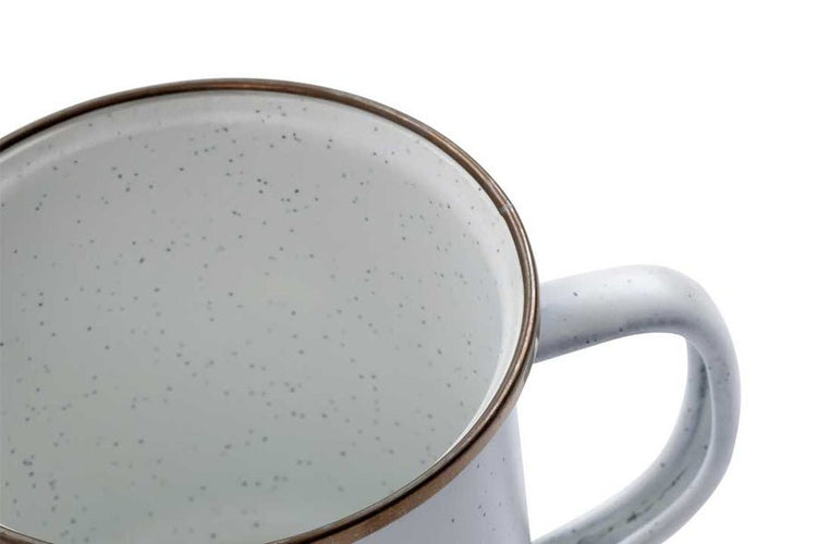 Barebones - Enamel Cup Set of 2 - Eggshell | Barebones | A247 Gear