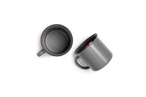 Barebones - Enamel Cup Set of 2 - Slate Grey | Barebones | A247 Gear