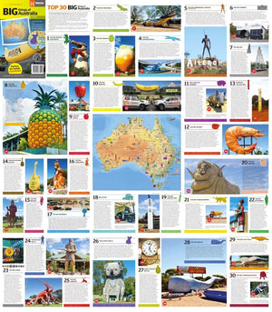 Big things of Australia Map | Hema Maps | A247 Gear