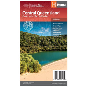Central Queensland Map | Hema Maps | A247 Gear