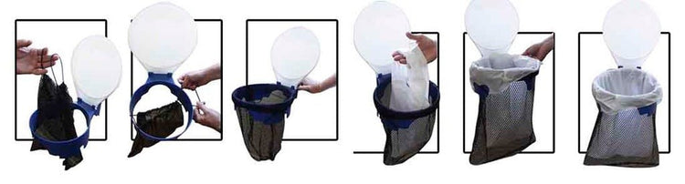 Croc Bin V2 - pole or surface mounted Flip lid bin | Supapeg Australia | A247 Gear