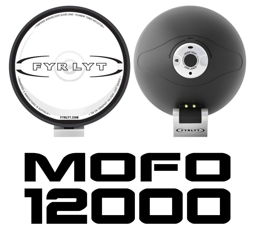 FYRLYT MOFO 12000 12v Driving Lights Pair + Loom | FYRLYT Driving Lights | A247 Gear