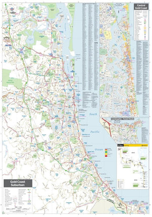 Gold Coast & Region Map | Hema Maps | A247 Gear