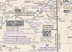 Great Desert Tracks Central Sheet | Hema Maps | A247 Gear