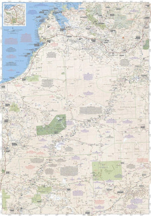 Great Desert Tracks Western Sheet | Hema Maps | A247 Gear