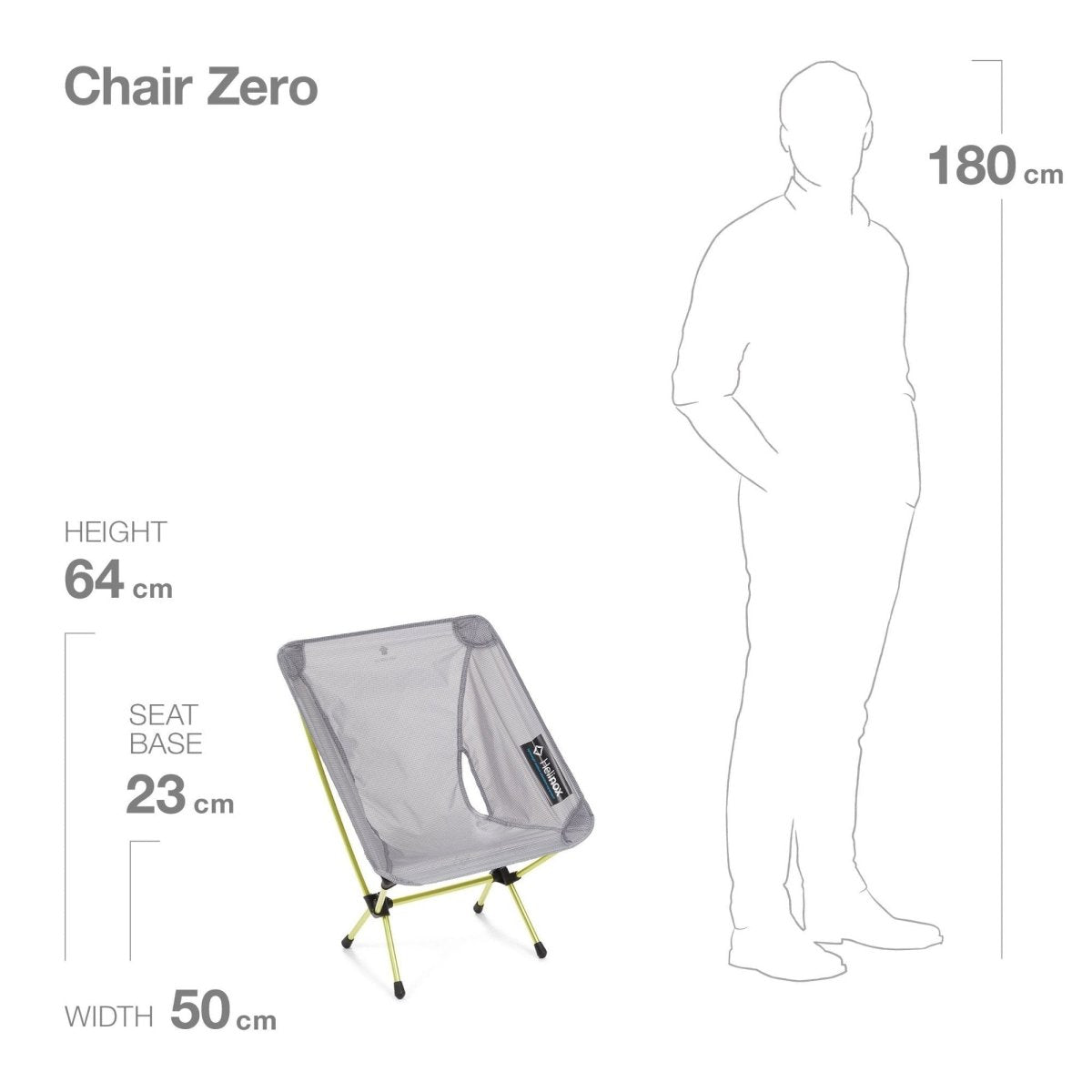 Helinox - Chair Zero Black | Helinox | A247 Gear