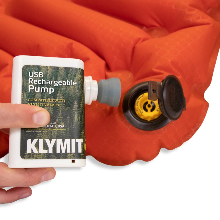 KLYMIT USB Rechargeable Pump - White | Klymit | A247 Gear