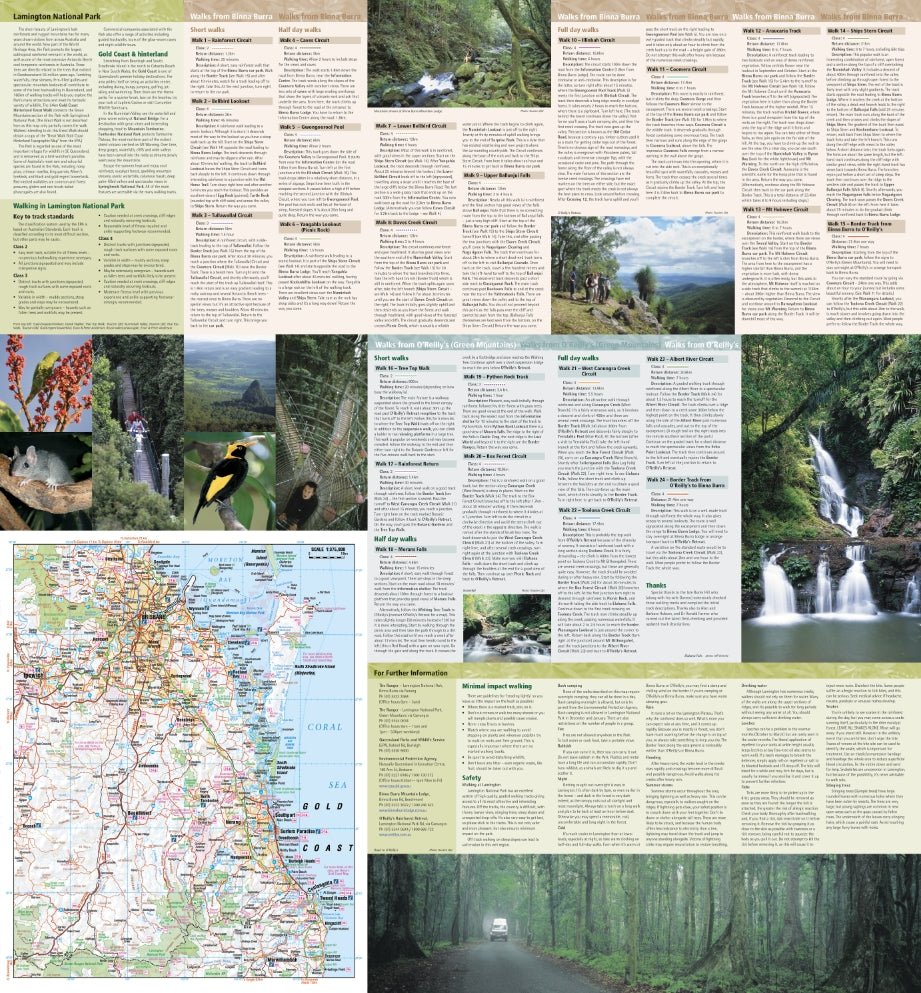 Lamington National Park Map | Hema Maps | A247 Gear