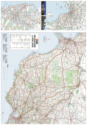 Melbourne to Adelaide Map | Hema Maps | A247 Gear